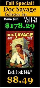 Doc Savage Collector Set, Vol 1-21 FALL SPECIAL